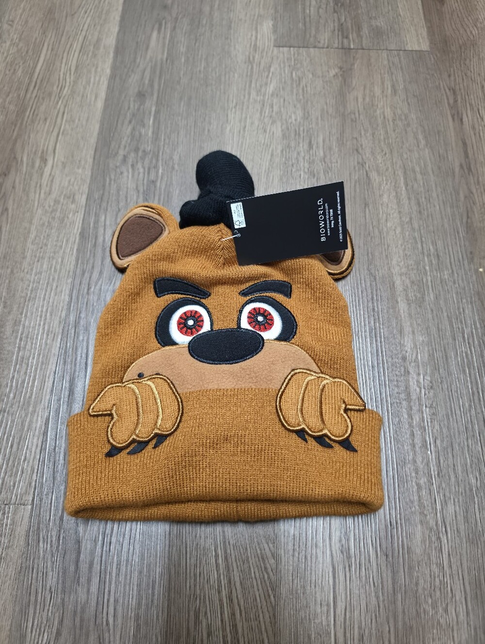 Five Nights At Freddy's Peeking Freddy Beanie